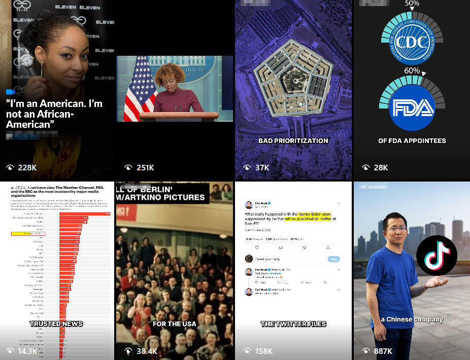 A weeks worth of videos that generated over 1.5M+ views for a client